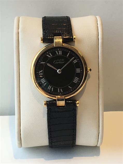 vintage cartier womens watch|pre owned ladies cartier watches.